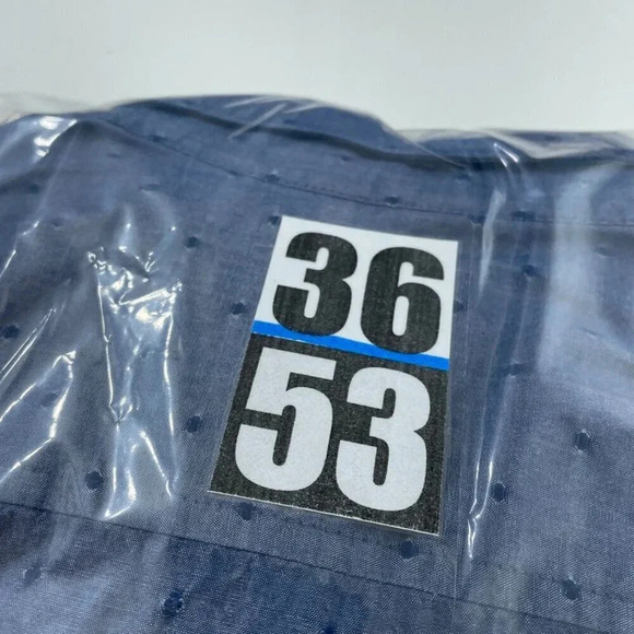 Original Penguin Mens XL Blue long sleeve button down shirt 3653 - Picture 7 of 7